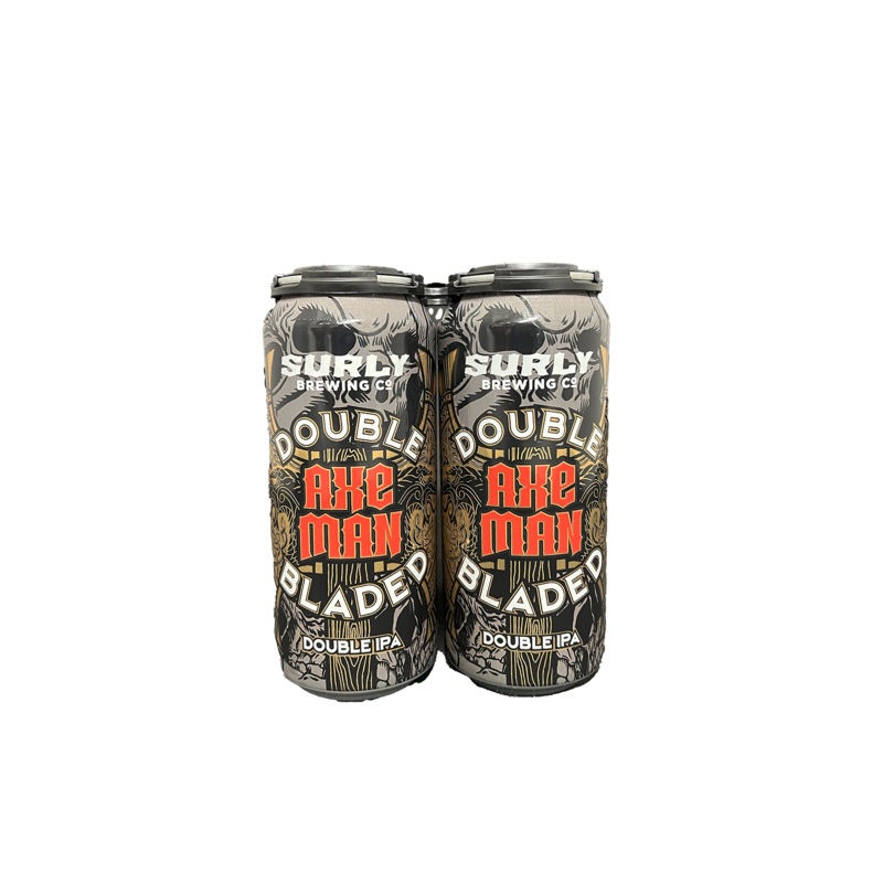 Surly Double Bladed Axe Man DIPA 4 Pack Cans