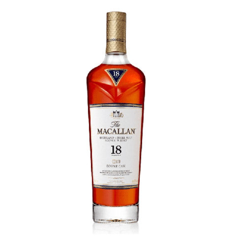 The Macallan 18 Year Old Double Cask Highland Single Malt Scotch Whisky 750ML BTL