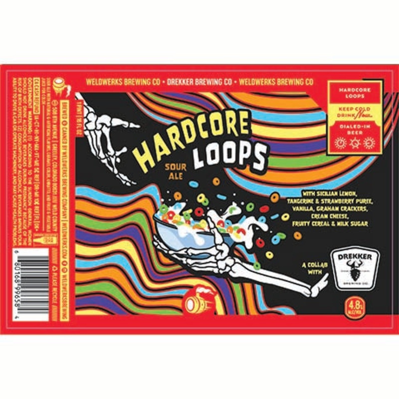 Weldwerks Hardcore Loops Sour 16OZ SINGLE CAN