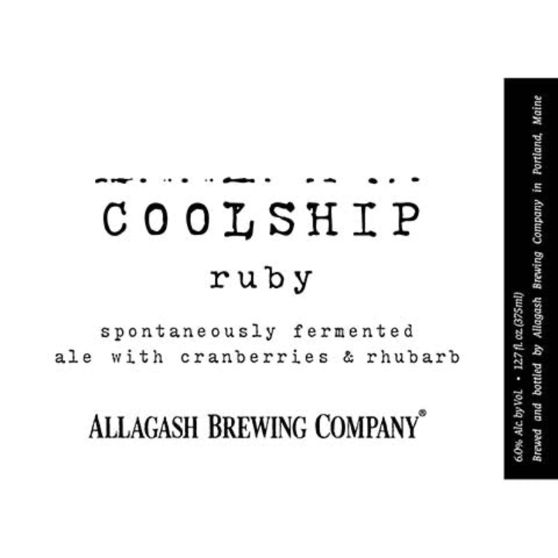 Allagash Coolshiip Ruby 375ML BTL