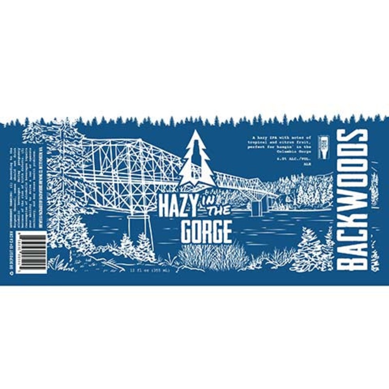 Backwoods Hazy in the Gorge 12OZ SINGLE CAN