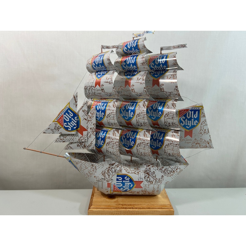 Heileman's Old Style Beer Can Ship