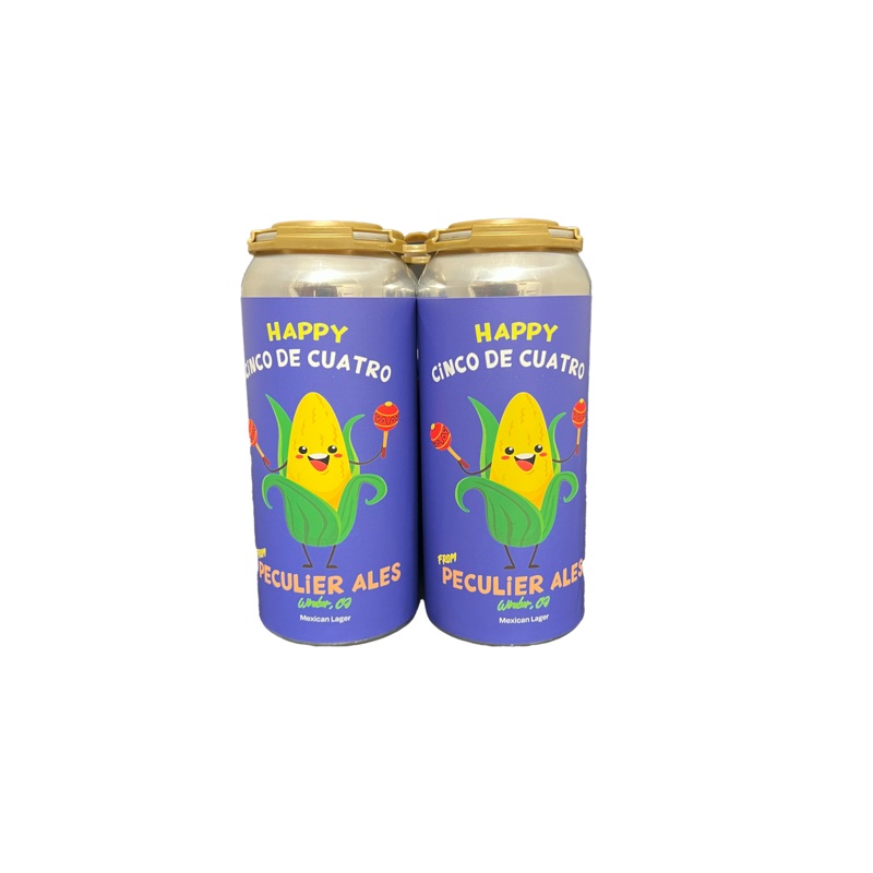 Peculier Cinco De Cuatro Mexican Lager 4 Pack