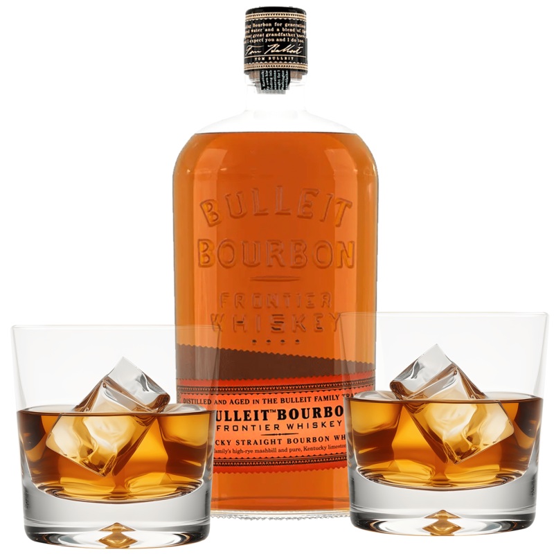 Bulleit Bourbon Gift Set Cheers to You