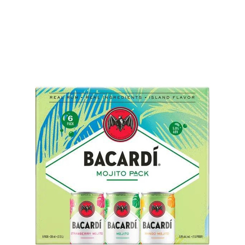 Cocktail Bacardi 6pk Mojito pack