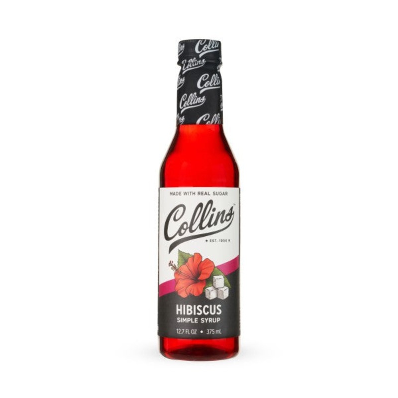 COLLINS HIBISCUS SIMPLE SYRUP 12.7OZ @ Kelowna [1057628] 376 ml