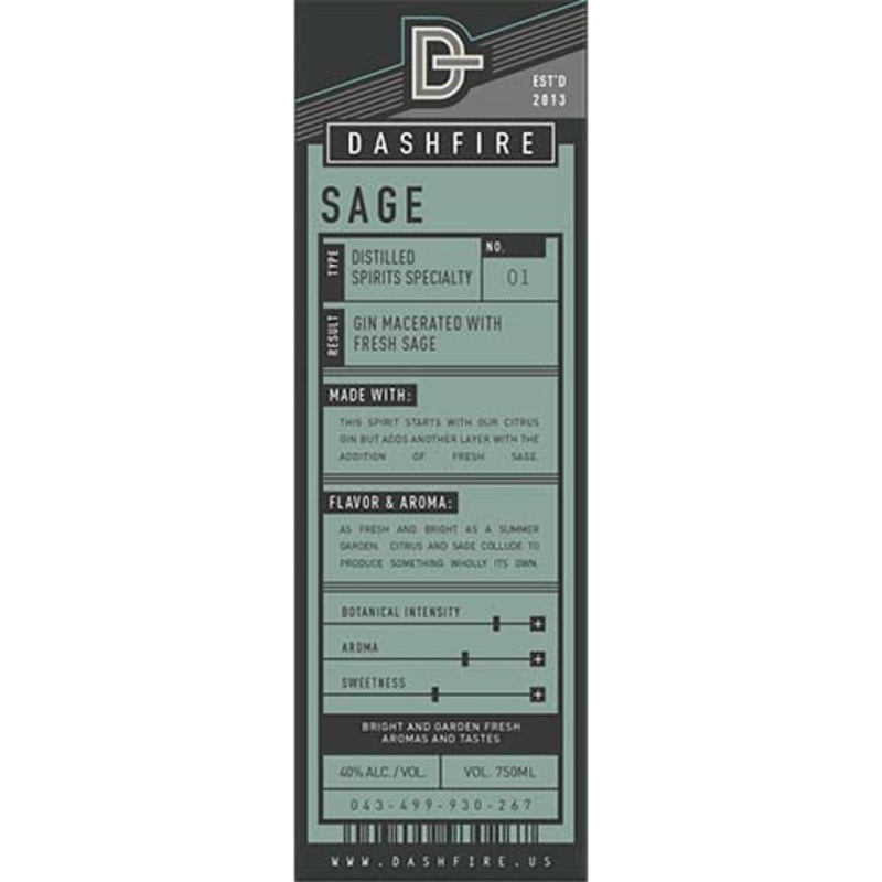Dashfire Sage Liqueur 750ML BTL