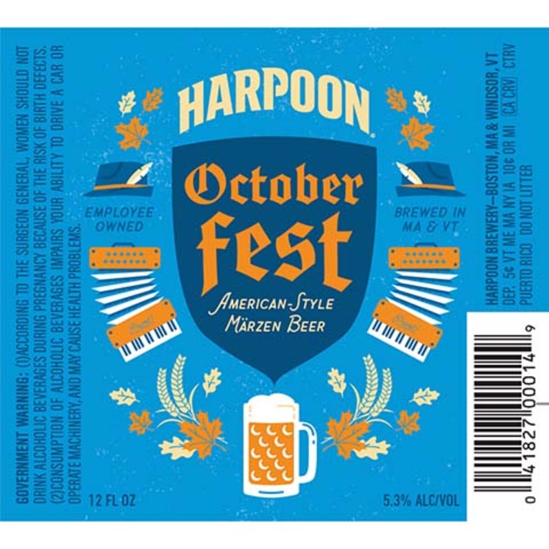 Harpoon Octoberfest Marzen 12OZ CAN