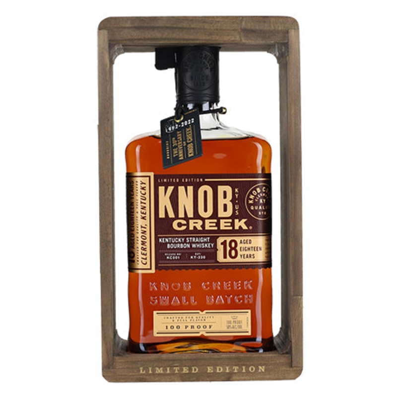 Knob Creek '30th Anniversary' 18yr Kentucky Bourbon 750ML BTL