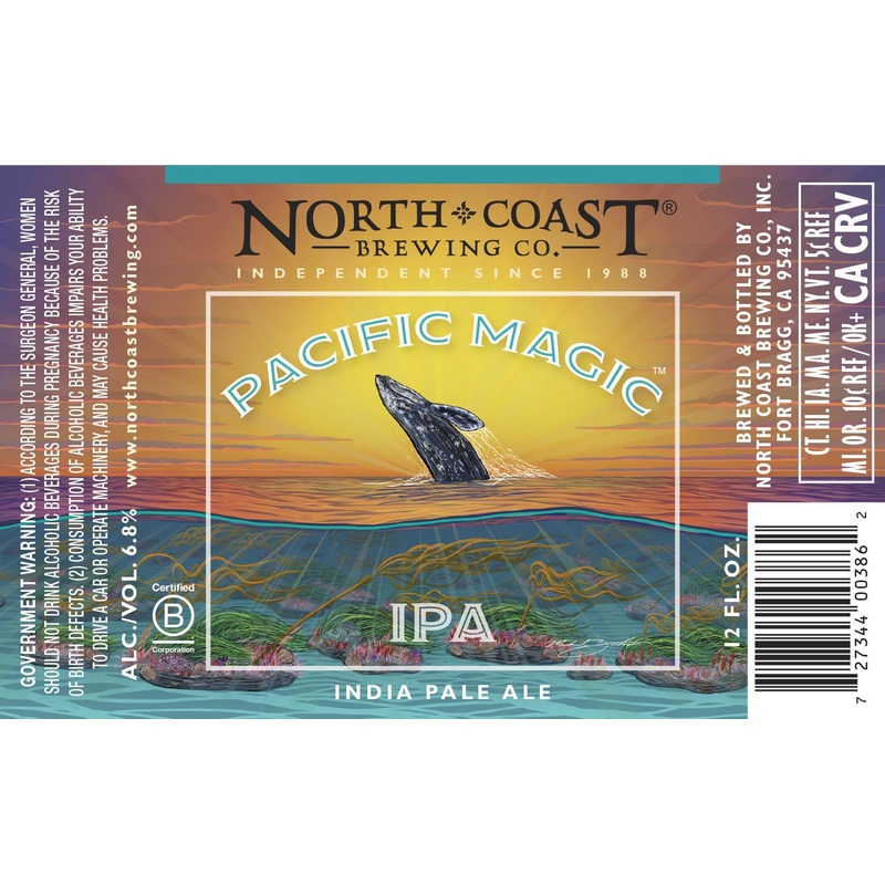 NORTH COAST PACIFIC MAGIC WEST COAST IPA 4/6PK 12 oz (24)
