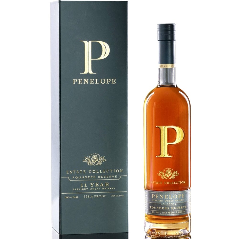 Penelope Estate Collection Founder's Reserve Straight Wheat Whiskey