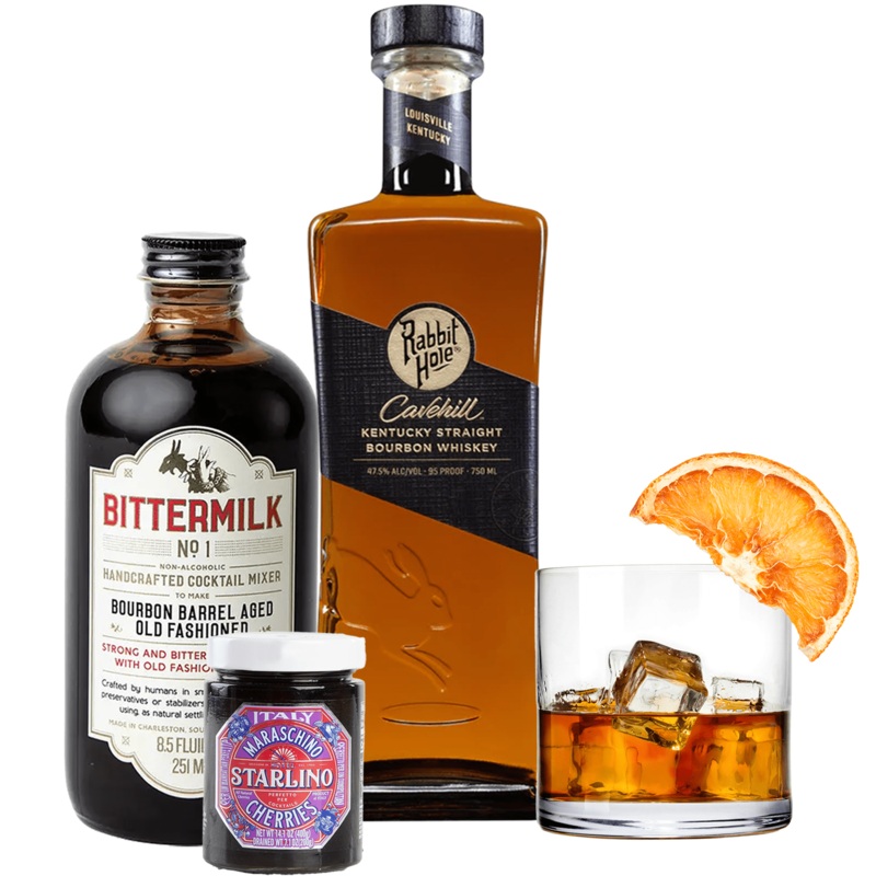 Rabbit Hole Bourbon Old Fashioned Gift Basket Cheers