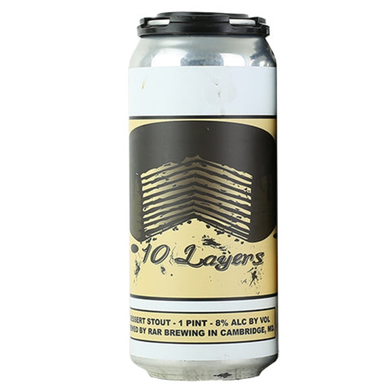 RAR 10 Layers Stout 16OZ SINGLE CAN