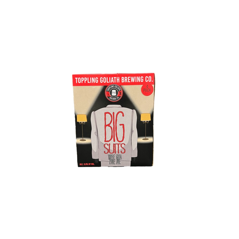 Toppling Goliath Big Suits Triple IPA 4 Pack Cans