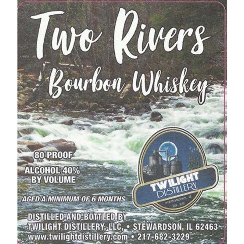 Twilight Two Rivers Bourbon Whiskey 750ML BTL
