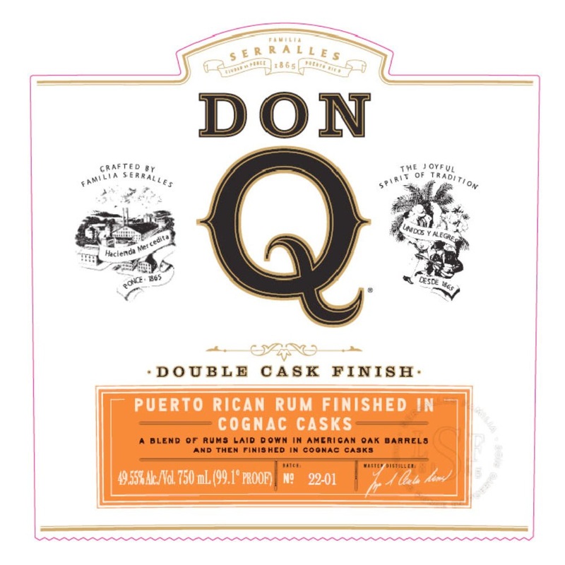 Don Q Double Cask Aged Cognac Cask Finish Rum