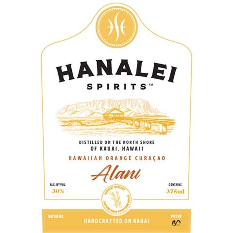 Hanalei Alani Hawaiian Orange Curacao 375ML BTL