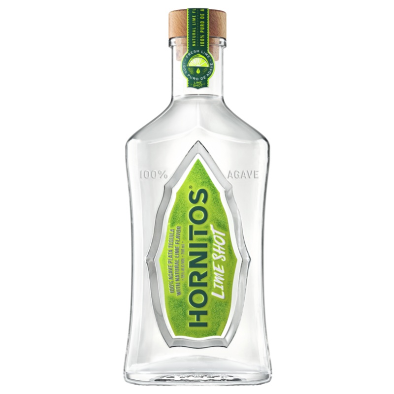 HORNITOS LIME FLAVORED TEQUILA LIME SHOT 70 750ML 750ML