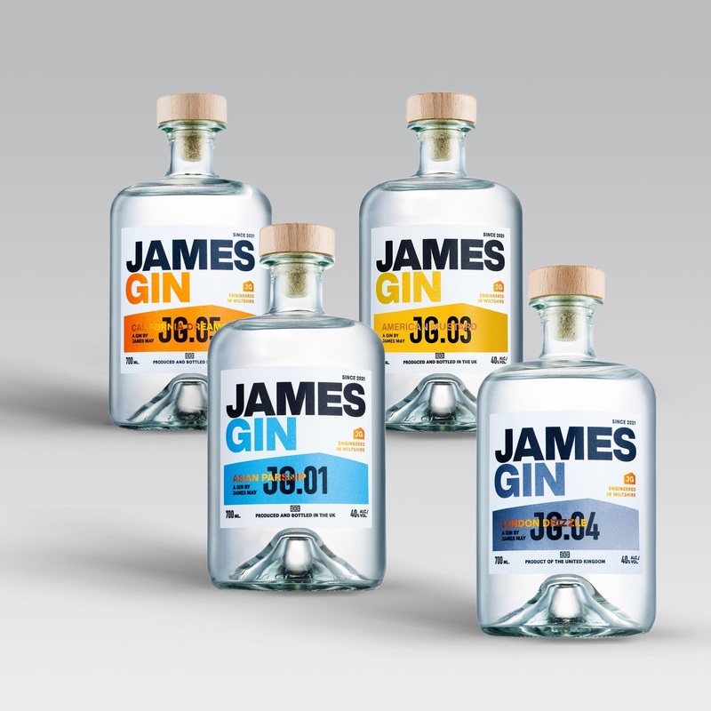 James Gin The Fab Four 4 Bottle Bundle