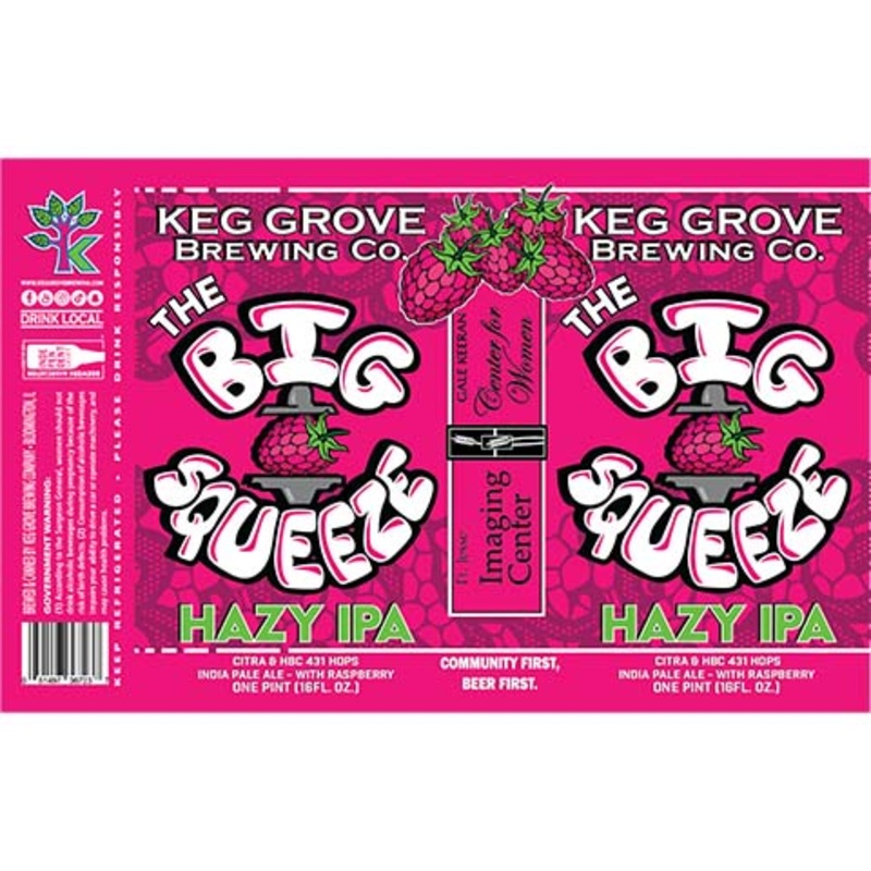 Keg Grove The big Squeeze Hazy IPA 16OZ SINGLE CAN