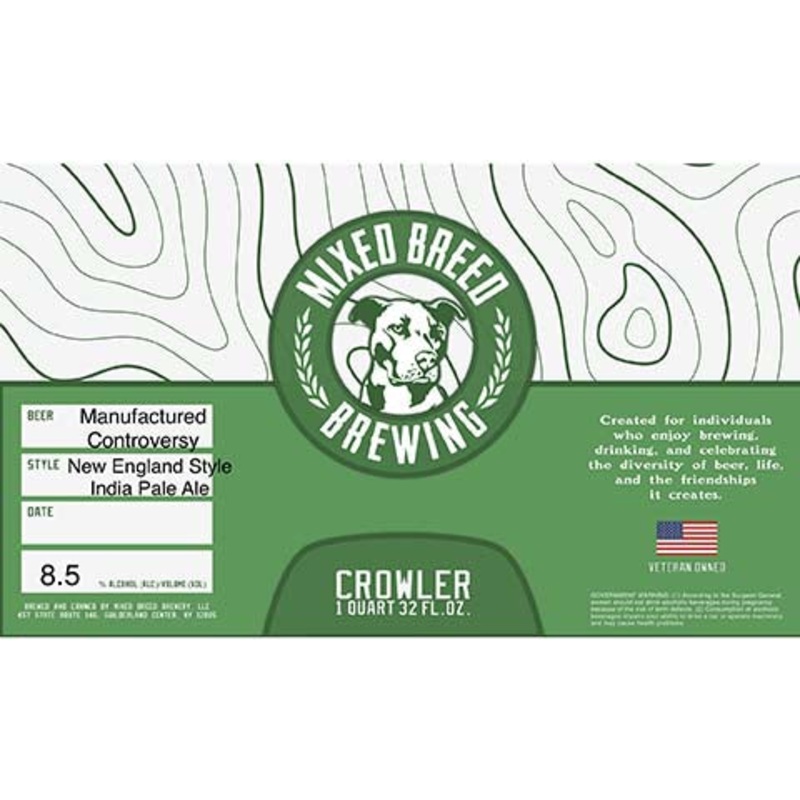 Mixed Breed Manufactured Controversy NEIPA 1.89L BTL