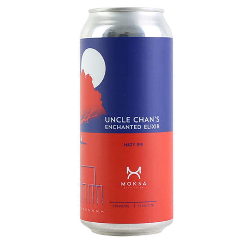 Moksa Uncle Chan's Enchanted Elixir Hazy IPA 16OZ SINGLE CAN