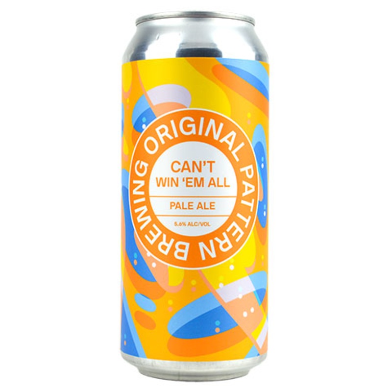 Original Pattern Can't Win 'Em All Pale Ale 16OZ SINGLE CAN