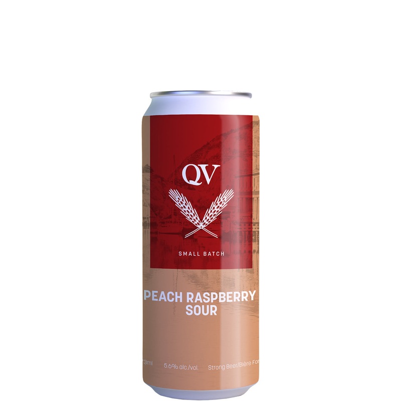 QUIDI VIDI PEACH RASPBERRY SOUR 473 ML