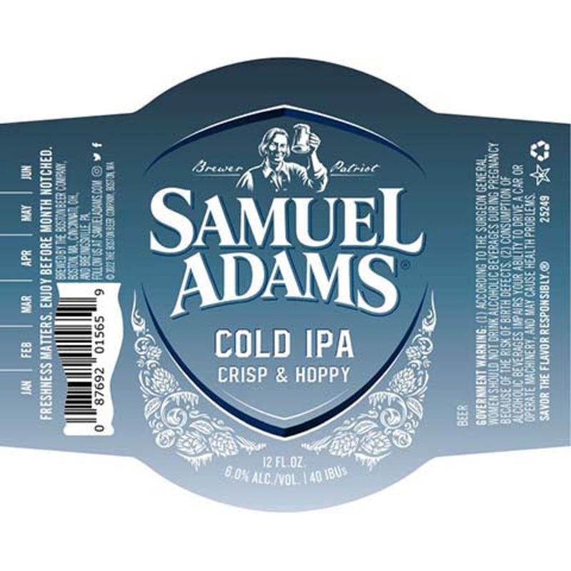 Samuel Adams Cold IPA 12OZ BTL