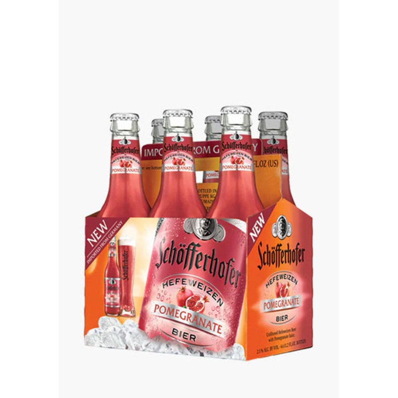 SCHOFFERHOFER POMEGRANATE 330ML 6PK BT @ St. Albert [1025725] 1980 ml