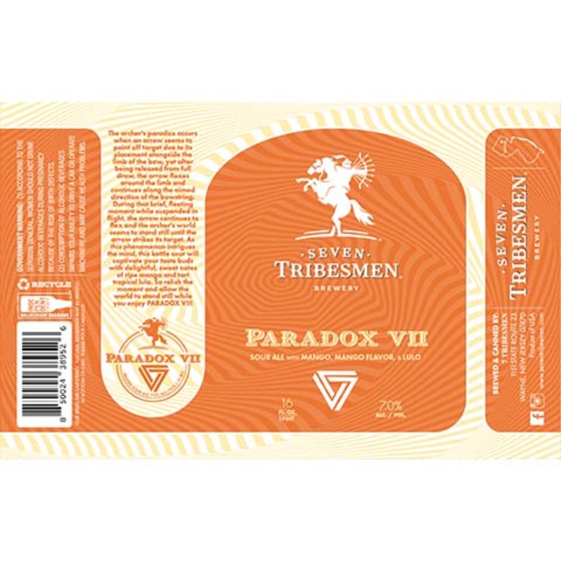 Seven Tribesmen Paradox VII Sour Ale 16OZ SINGLE CAN