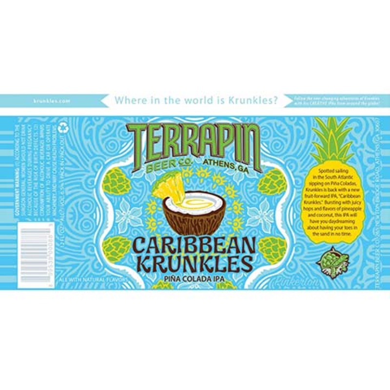 Terrapin Carribean Krunkles IPA 12OZ SINGLE CAN