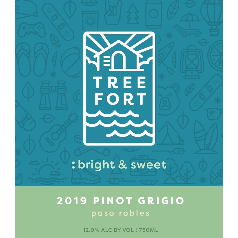 TREE FORT PINOT GRIGIO PASO ROBLES 2019 750 mL
