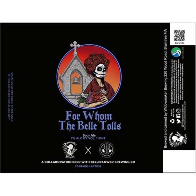 Widowmaker For Whom The Bell Tolls Sour Ale 16OZ SINGLE CAN