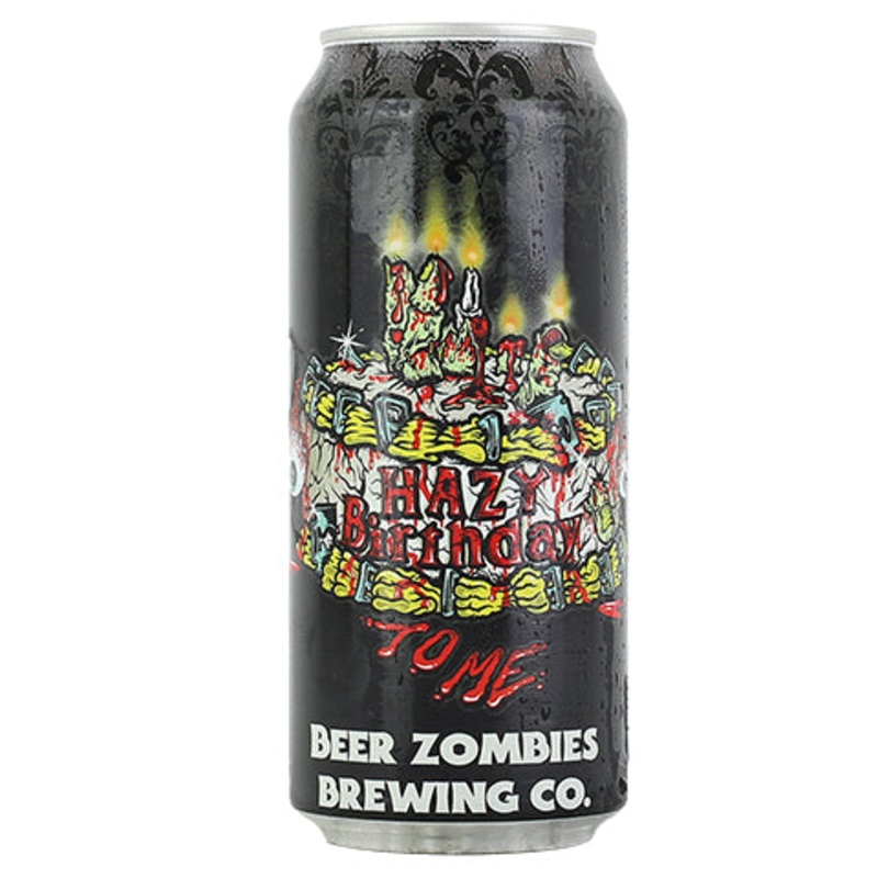 Beer Zombies Hazy Birthday To Me Double Hazy IPA 16OZ SINGLE CAN