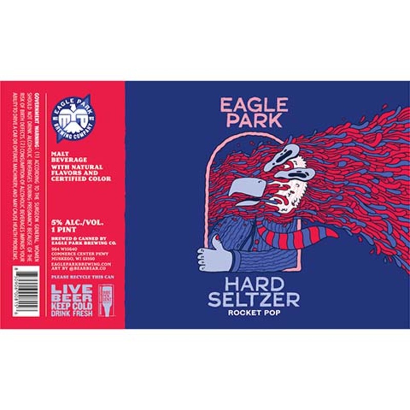 Eagle Park Rocket Pop Hard Seltzer 16OZ SINGLE CAN