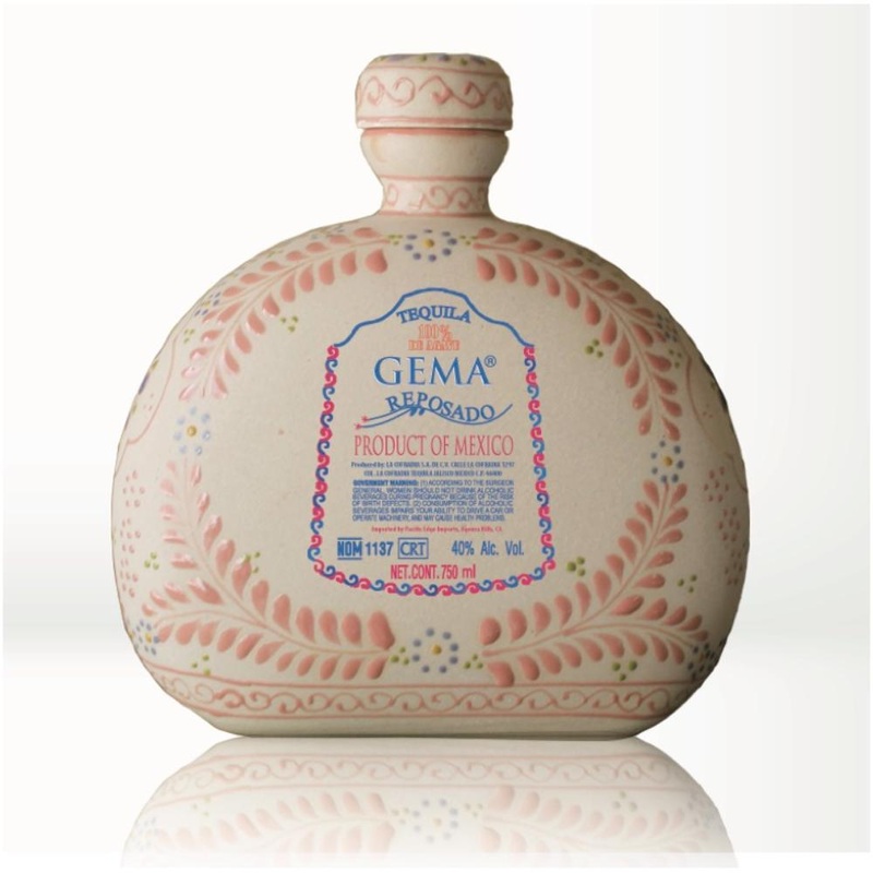 Gema Reposado Talavera Ceramic Tequila
