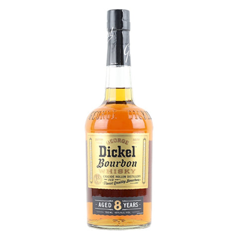 George Dickel Handcrafted Small-Batch Aged 8 Years Bourbon Whisky 750ML BTL