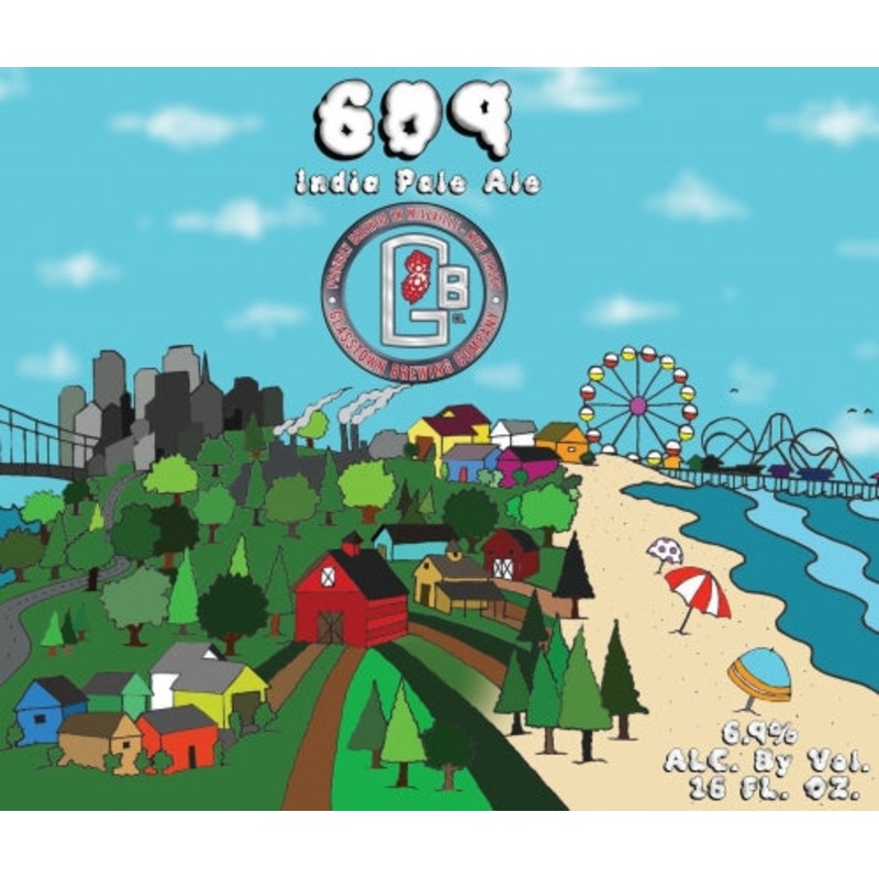 Glasstown Brewing 609 IPA 4pk 16oz Can