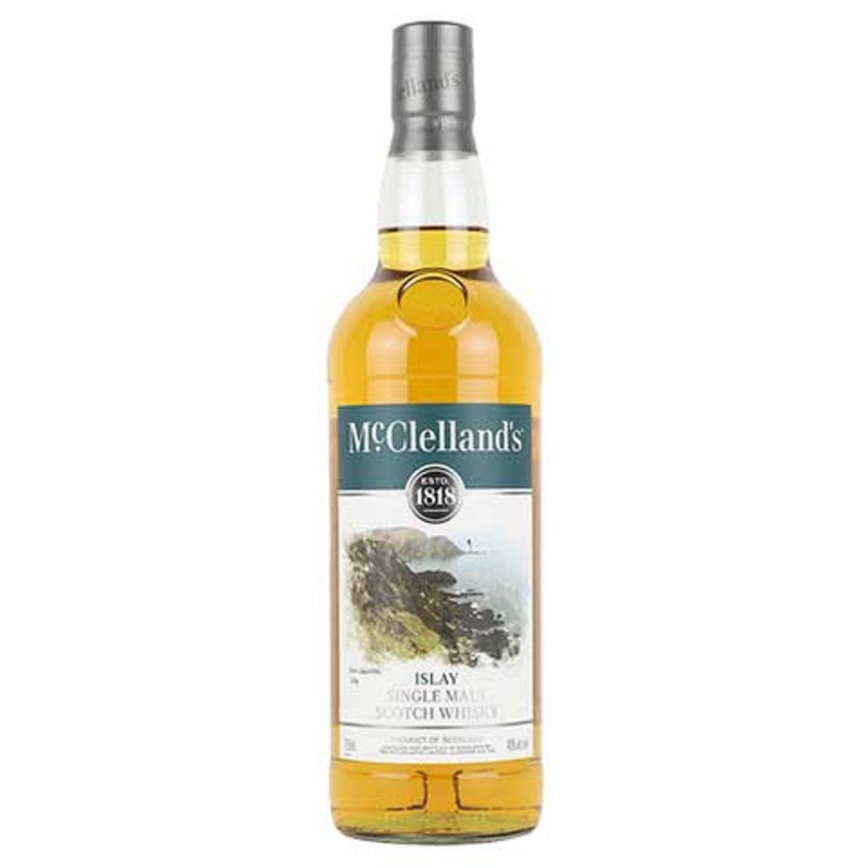 McClellands Islay Single Malt Scotch Whisky 750ML BTL