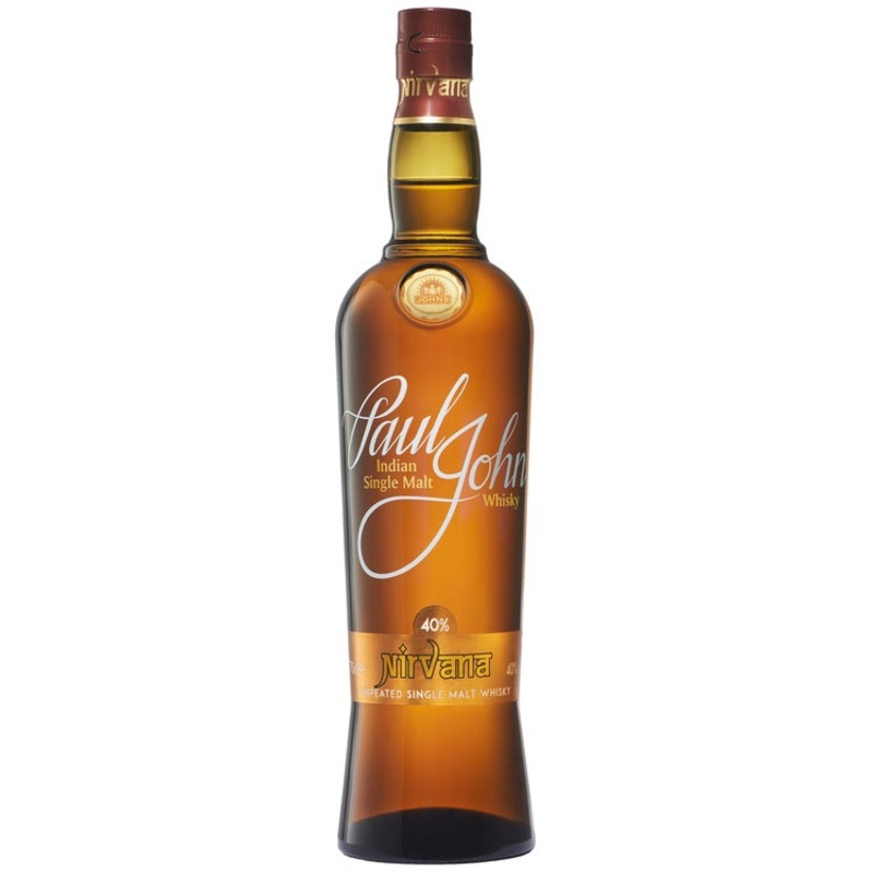 PAUL JOHN SINGLE MALT WHISKY UNPEATED NIRVANA 80 750ML 750ML