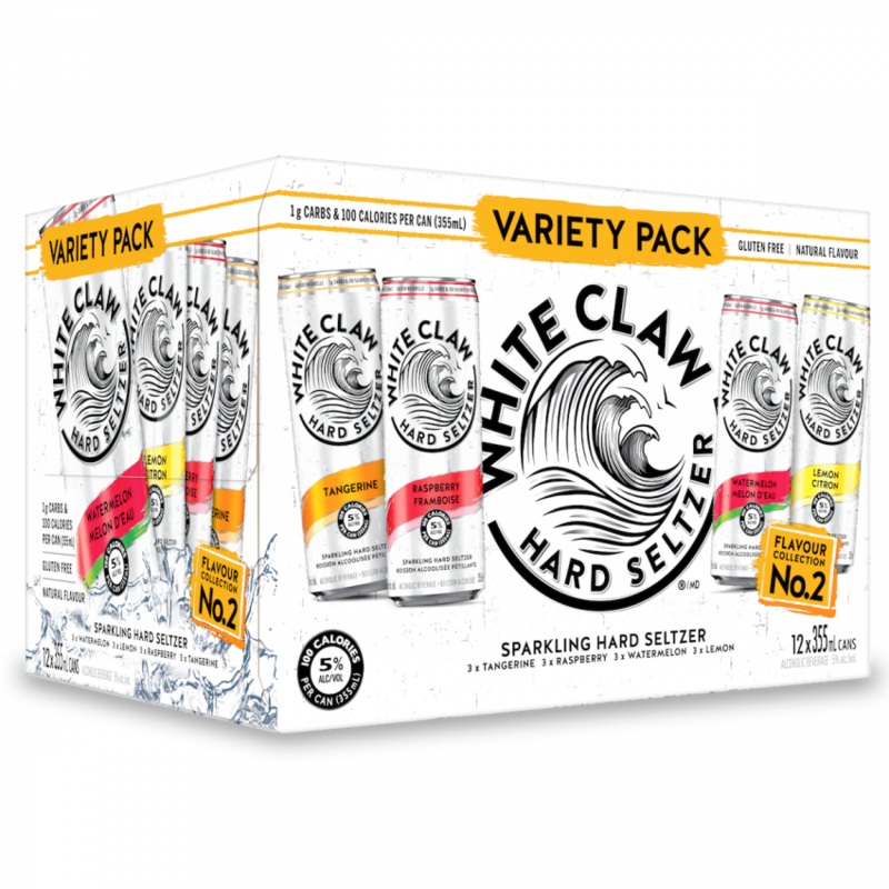 WHITE CLAW VARIETY PACK #2 12 CANS