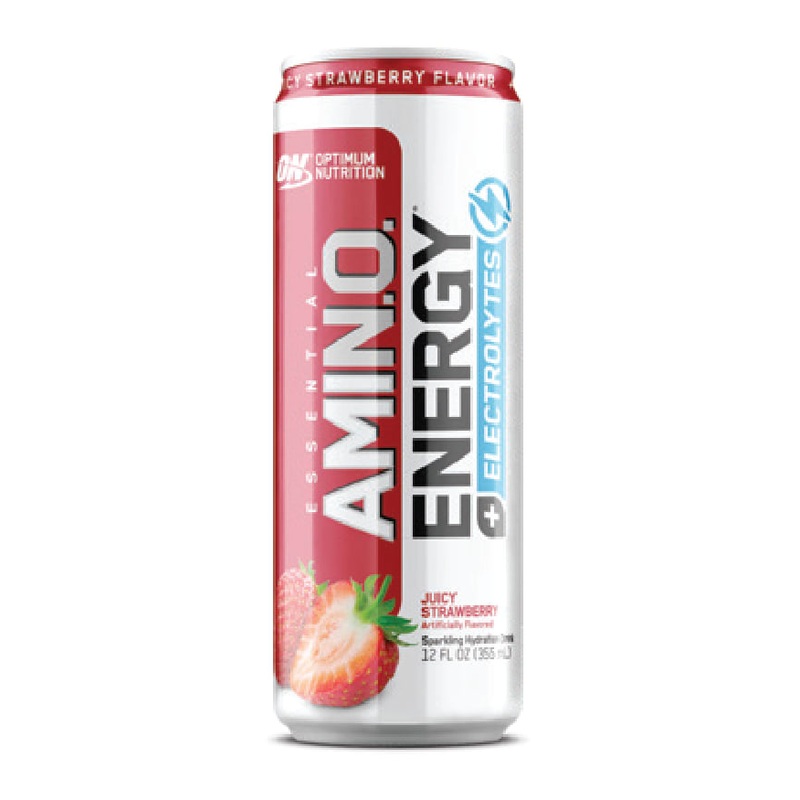 Amino Energy Sparkling Strawberry 12 Pack (12 oz Cans)