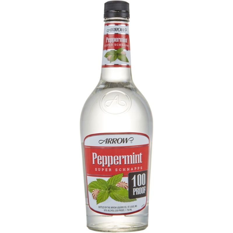ARROW PEPPERMINT SCHNAPPS SUPER PEPPERMINT 100 750ML 750ML