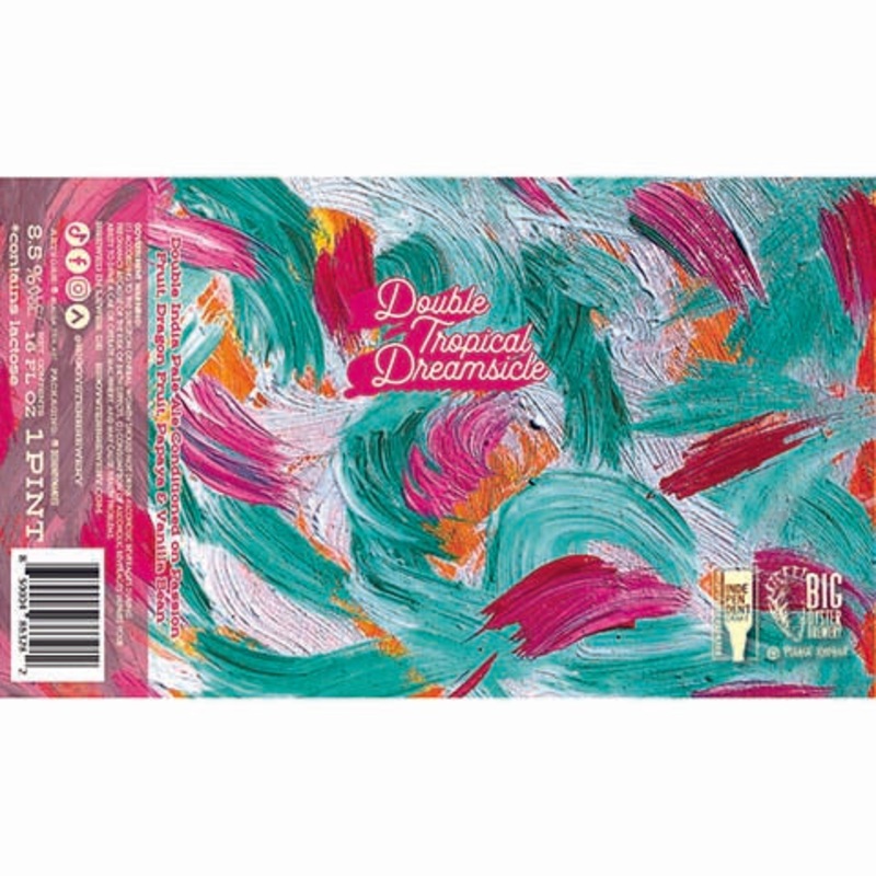 Big Oyster Double Tropical Dreamsicle DIPA 16OZ SINGLE CAN