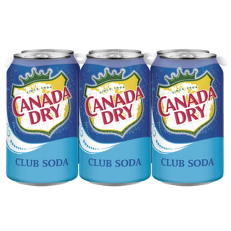 CANADA DRY CLUB SODA 222ML 6PK CAN @ Lethbridge [1004039] 1332 ml