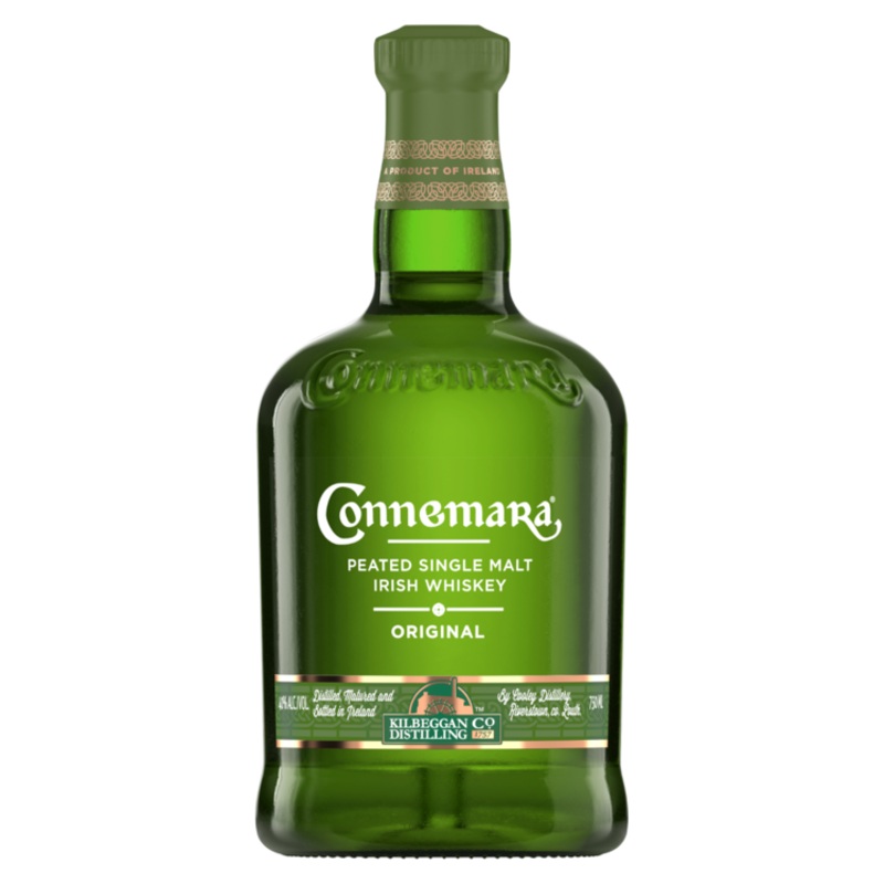 CONNEMARA SINGLE MALT IRISH WHISKEY PEATED 80 750ML 750ML