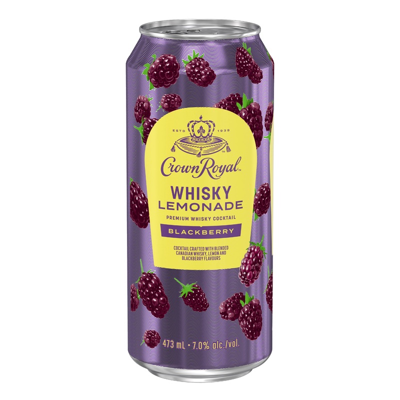 CROWN ROYAL BLACKBERRY WHISKY LEMONADE 473ML CAN @ Windermere [1055811] 473 ml