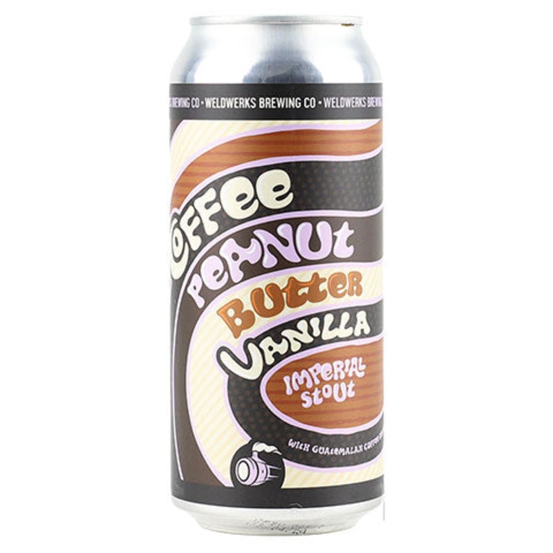 Weldwerks Coffee Peanut Butter Vanilla Imperial Stout 16OZ SINGLE CAN