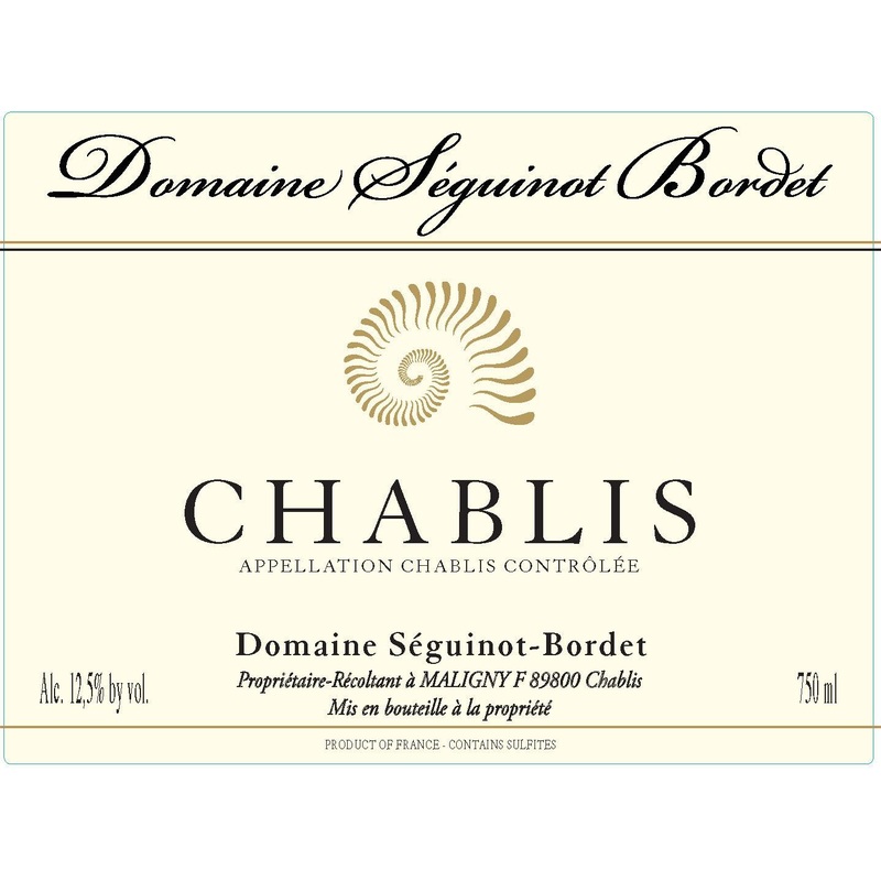 DOM SEGUINOT-BORDET CHABLIS 2023 750 mL